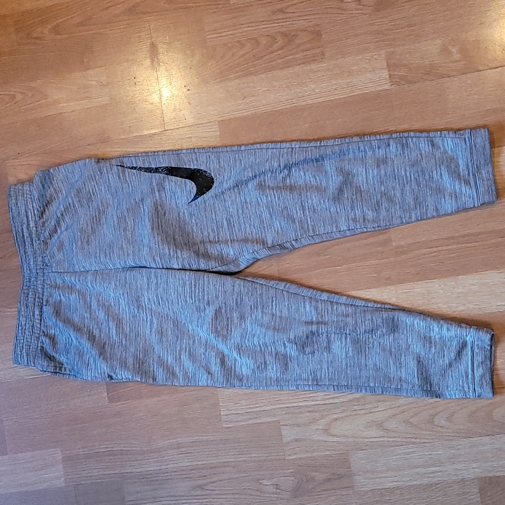 Nike youth large Dri-fit gray sweats
